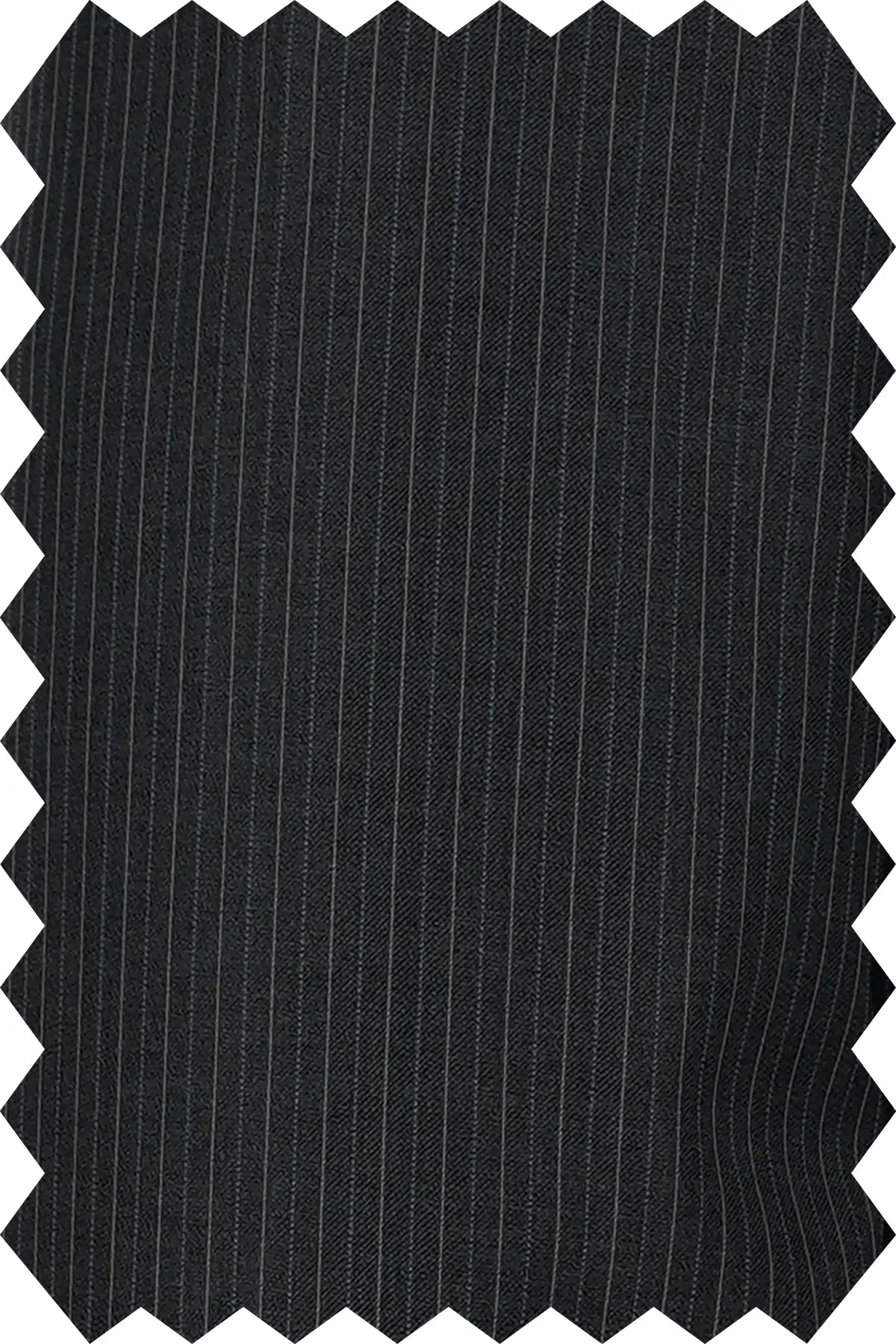 Dark Gray Striped Suit