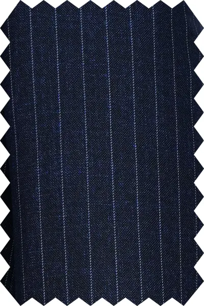 Navy Striped Suit