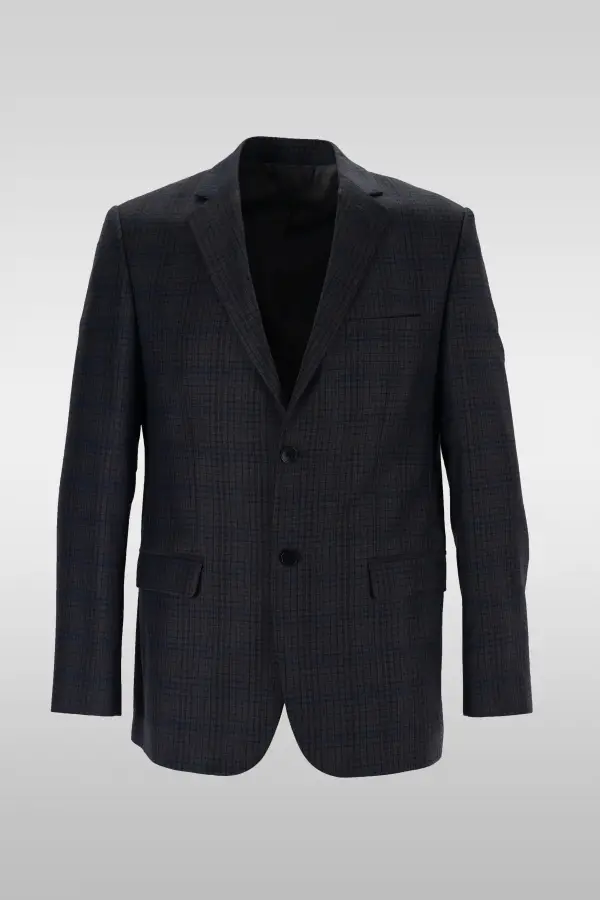 Gray Checkered Jacket