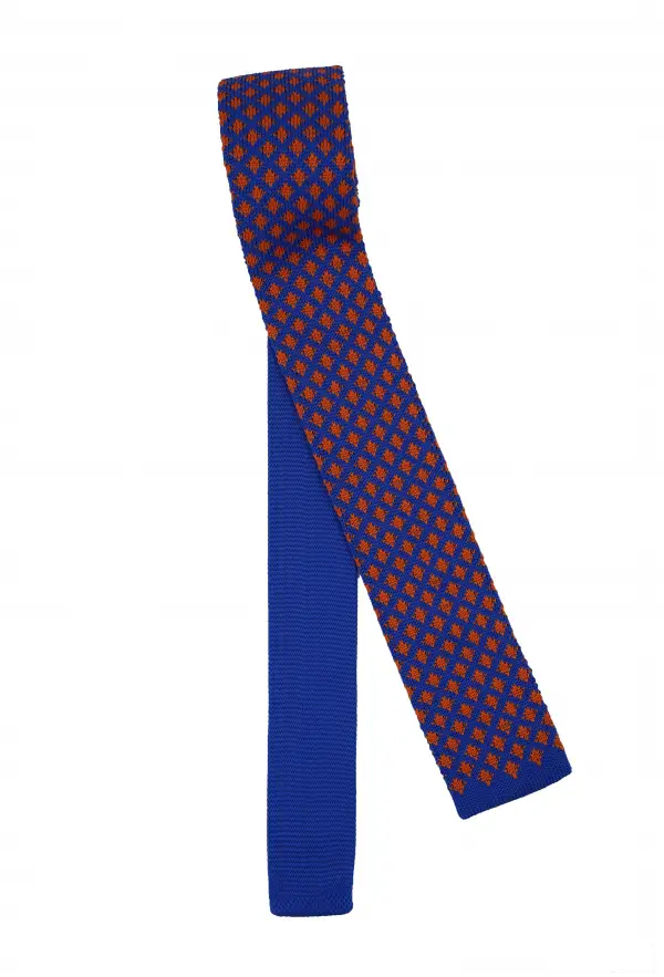 Parliament Blue Patterned Tie