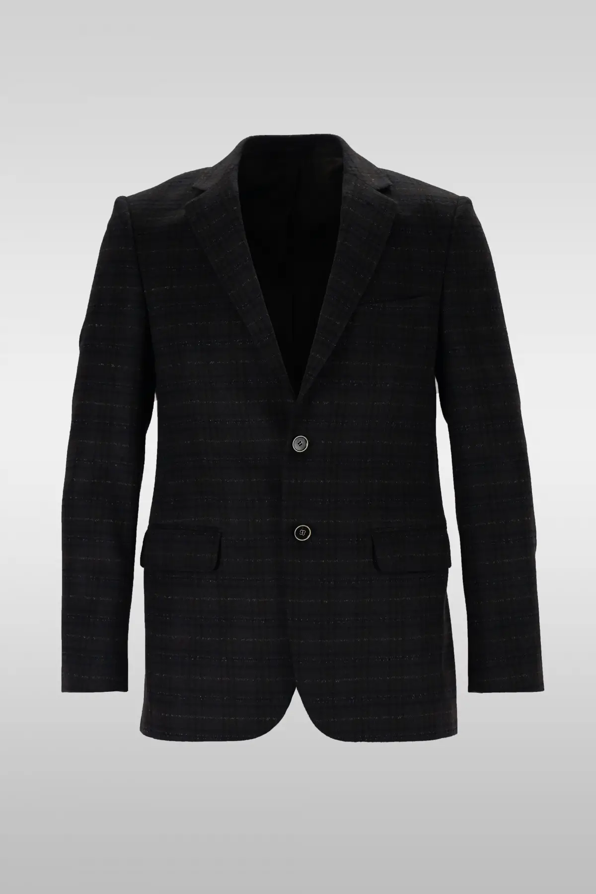 Dark Gray Check Jacket