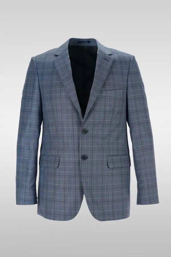 Gray Check Jacket