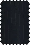 Striped Dark Navy Blue Suit