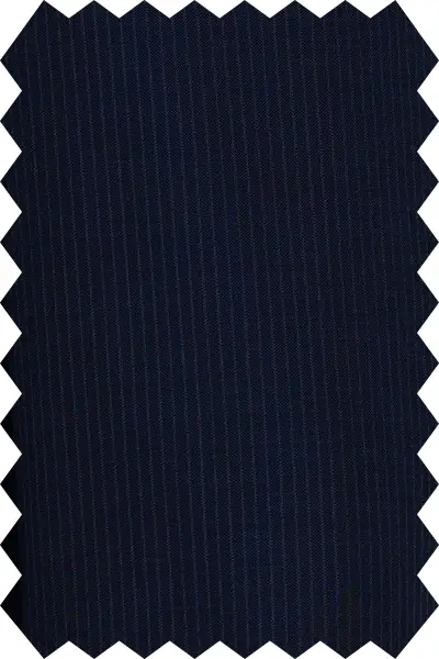 Navy Striped Suit