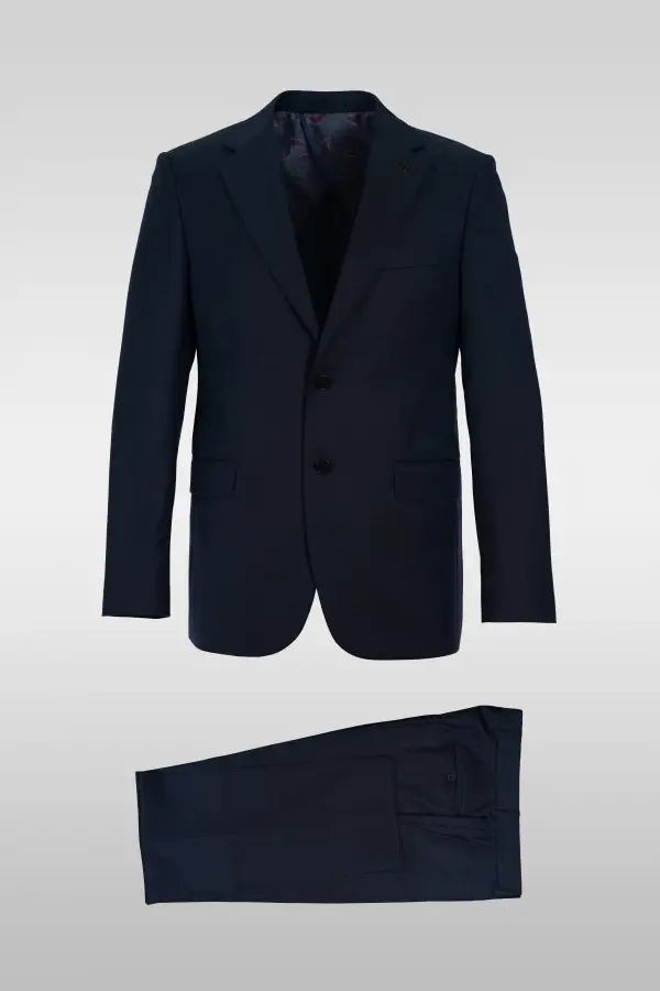 Dark Navy Blue Suit