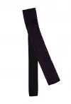 Black Purple Patterned Tie