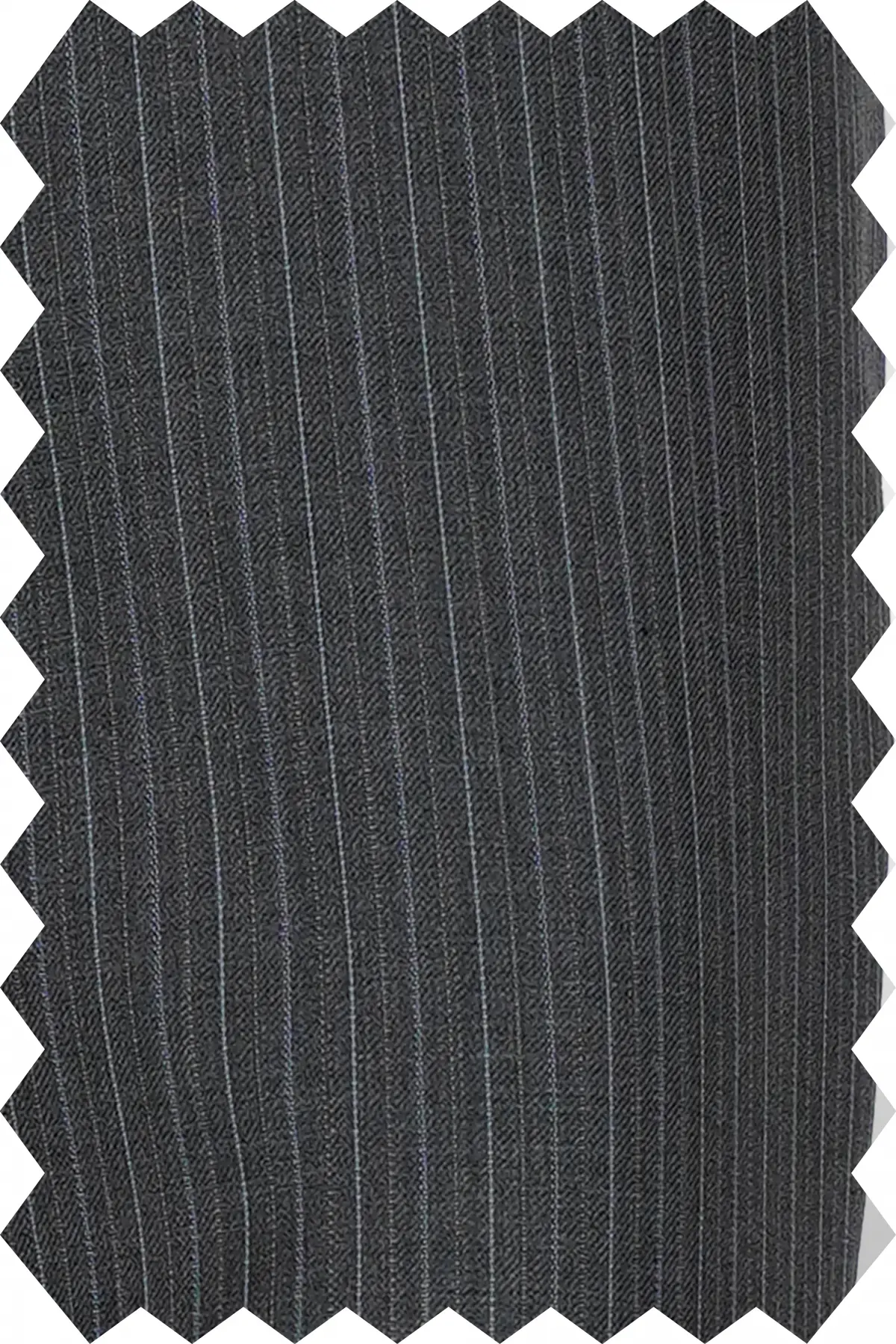 Dark Gray Striped Suit