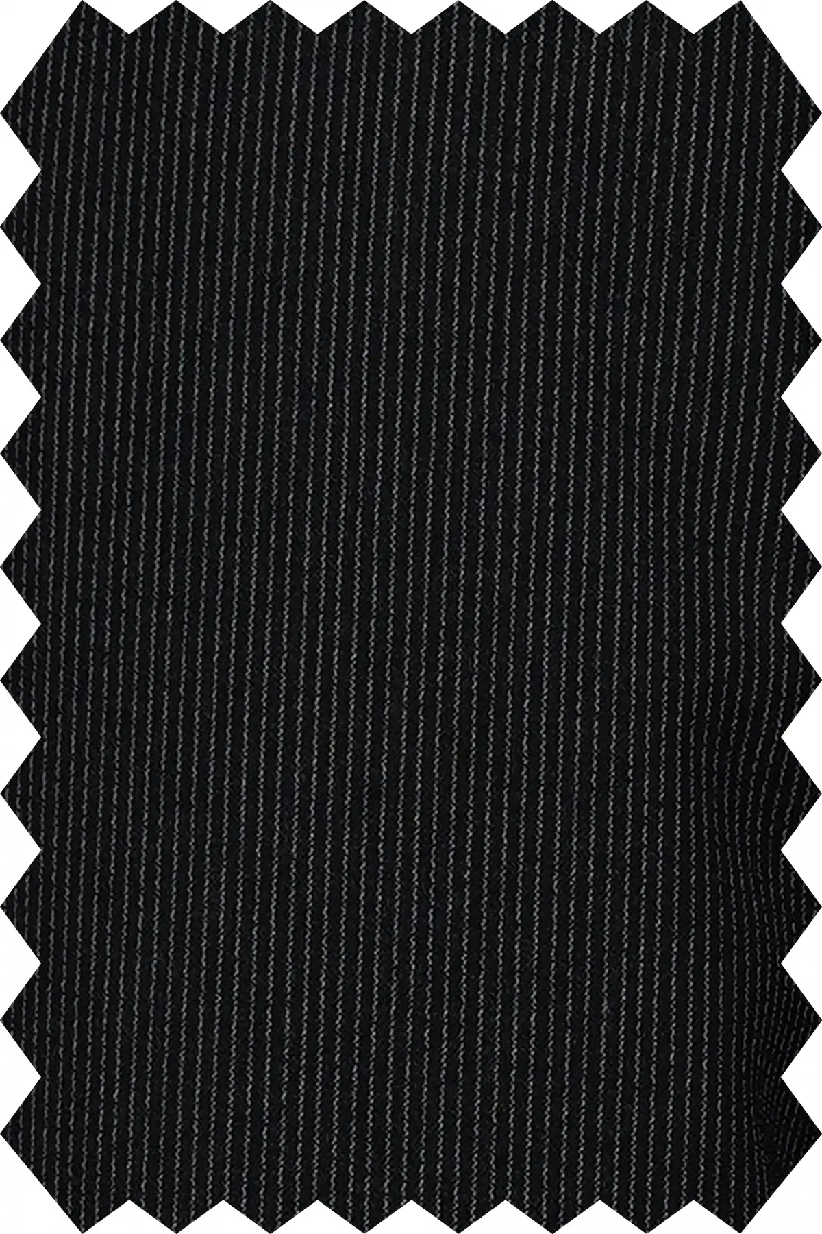 Dark Gray Striped Suit