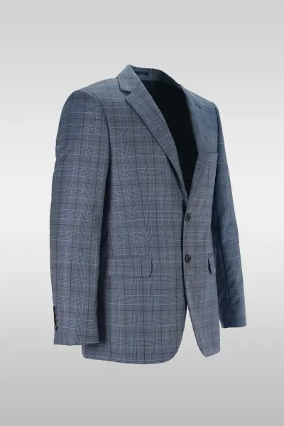 Gray Check Jacket