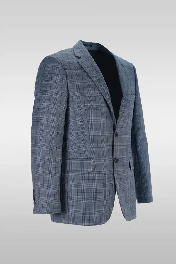 Gray Check Jacket