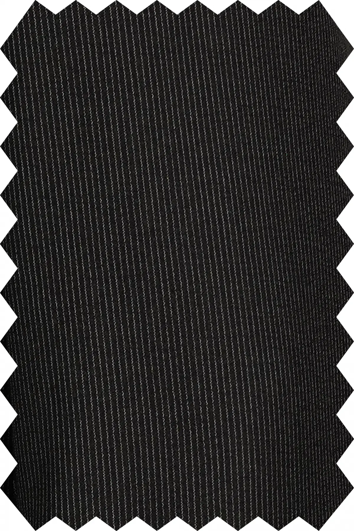 Dark Gray Striped Suit