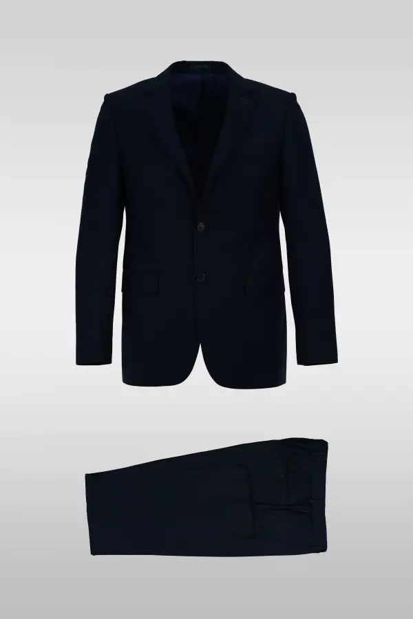 Dark Navy Blue Suit