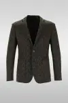 Brown Patterned Jacket