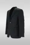 Dark Gray Checkered Patterned Jacket