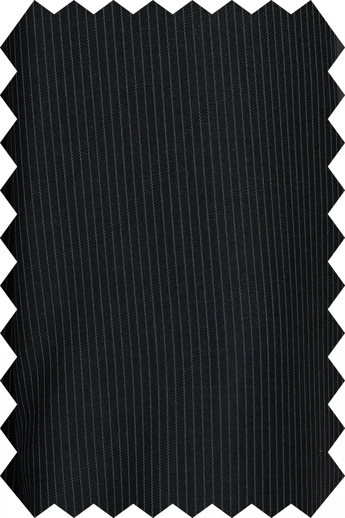 Dark Gray Striped Suit
