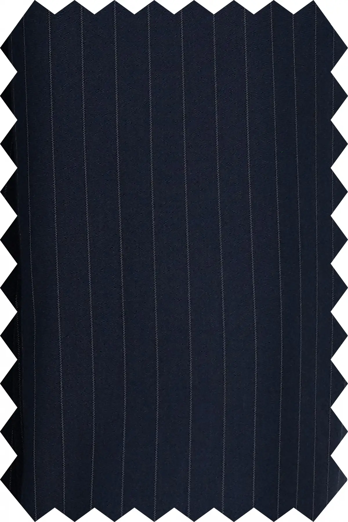 Striped Navy Blue Suit