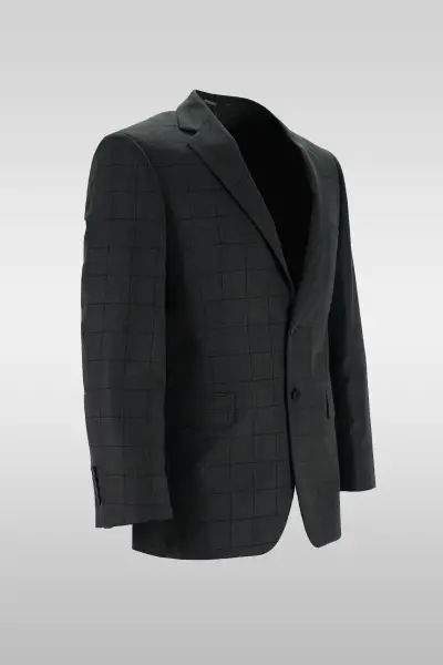 Gray Check Jacket