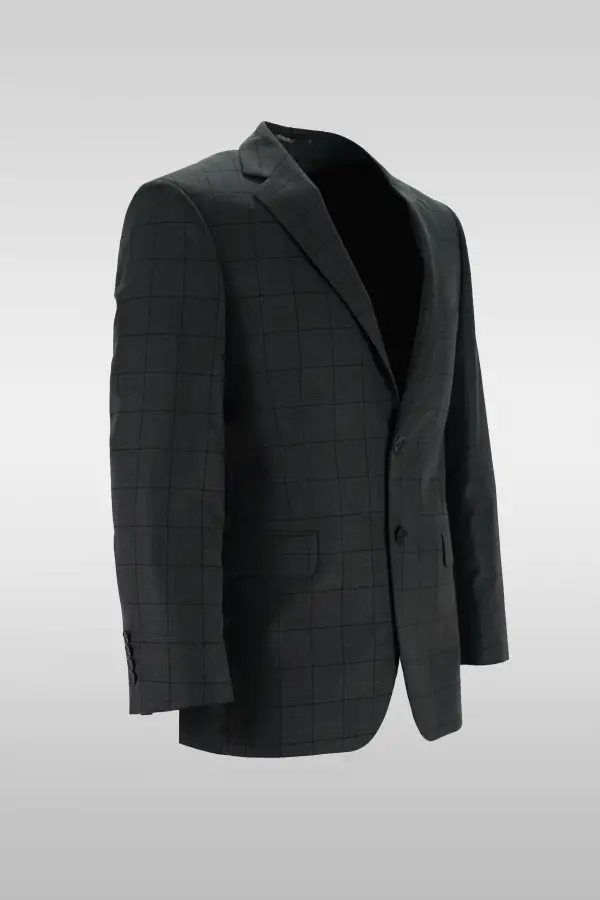 Gray Check Jacket