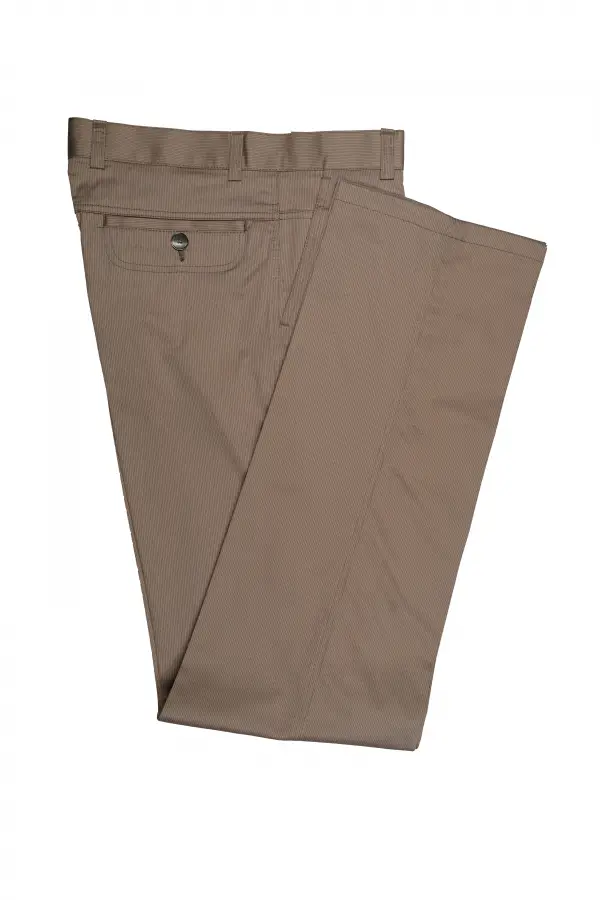 Light Brown Patterned Trousers