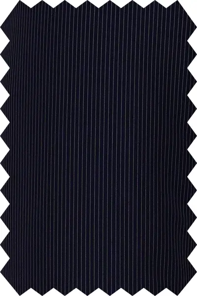 Navy Striped Suit