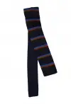 Navy Striped Tie