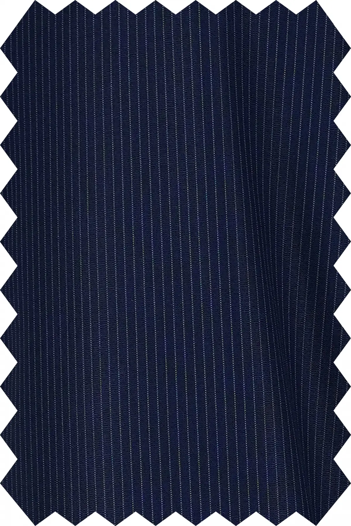Striped Navy Blue Suit
