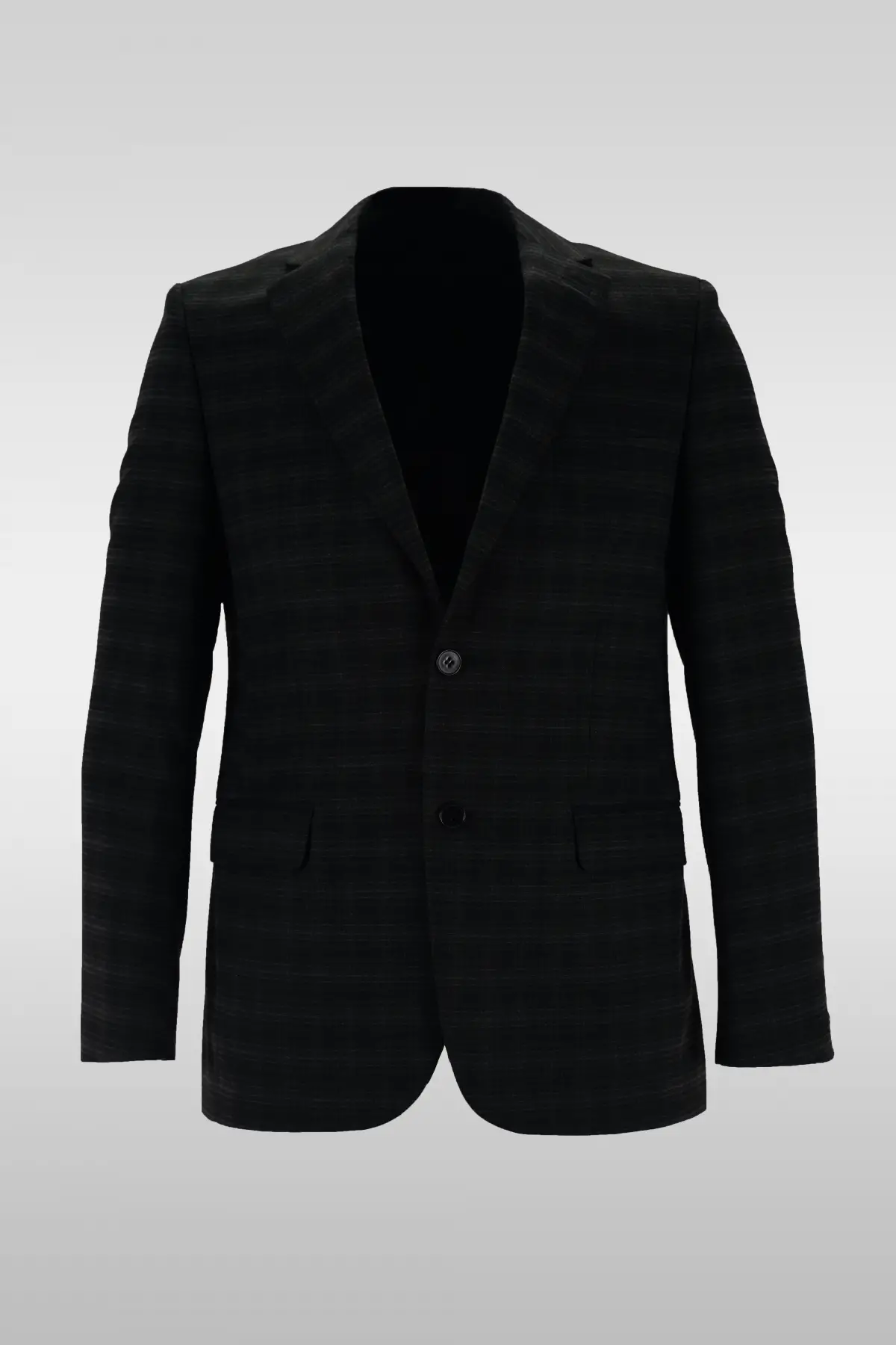 Dark Gray Check Jacket